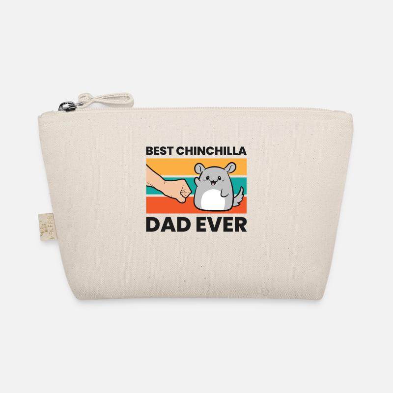Bester Chinchilla-Dad aller Zeiten Bio-Täschchen
