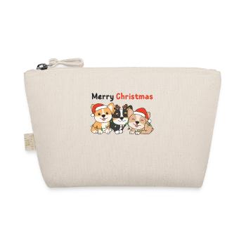 Corgi Animaux de Noël Chiens mignons Joyeux Noël - Trousse biologique - nature - Devant