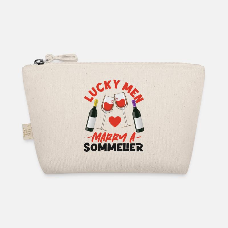 Sommelier Wine Drinking Tasting Bio-Täschchen