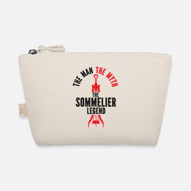 Sommelier Wine Drinking Tasting Bio-Täschchen