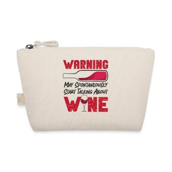 Sommelier Wine Drinking Tasting - Organic Pouch - nature - Front