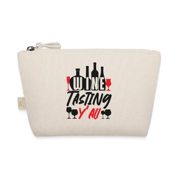 Sommelier Wine Drinking Tasting - Organic Pouch - nature - Front