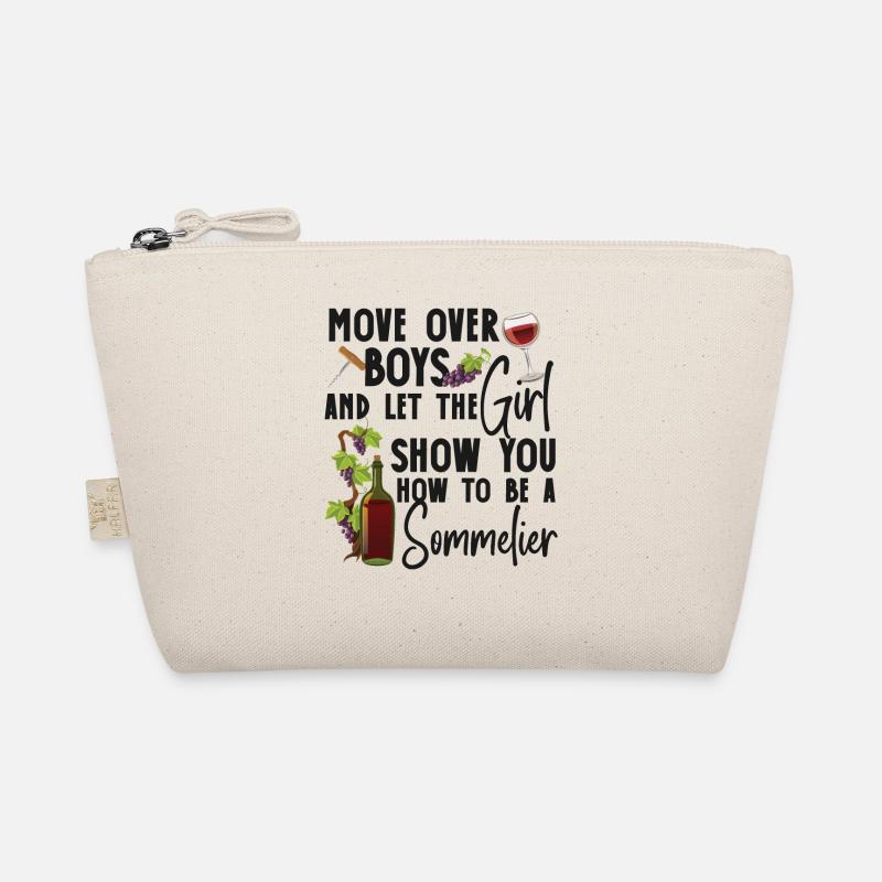 Sommelier Wine Drinking Tasting Bio-Täschchen