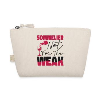 Sommelier Wine Drinking Tasting - Organic Pouch - nature - Front