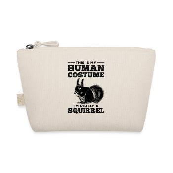 Squirrel - This is my human costume - Organic Pouch - nature - Front
