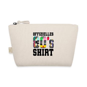 80er Jahre Offizielles 80s - Bio-Täschchen - Natur - Vorne