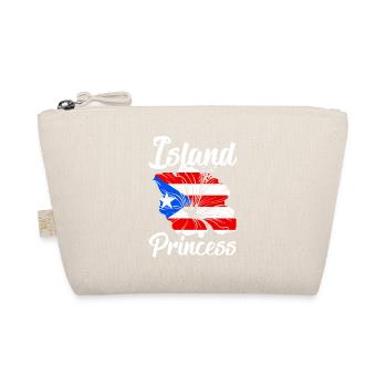 Island Princess Puerto Rico Boricua Puerto Rican - Organic Pouch - nature - Front