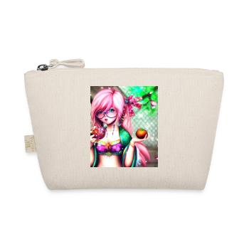 Japan Anime Drawing - Organic Pouch - nature - Front