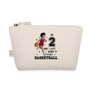 Une fille joue au basket-ball - J’ai 2 ans - Trousse biologique - nature - Devant