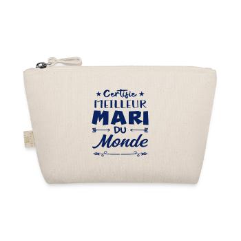 Certifié meilleur mari du monde - Trousse biologique - nature - Devant
