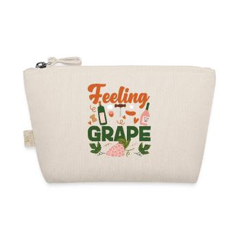 Sommelier Wine Drinking Tasting - Organic Pouch - nature - Front