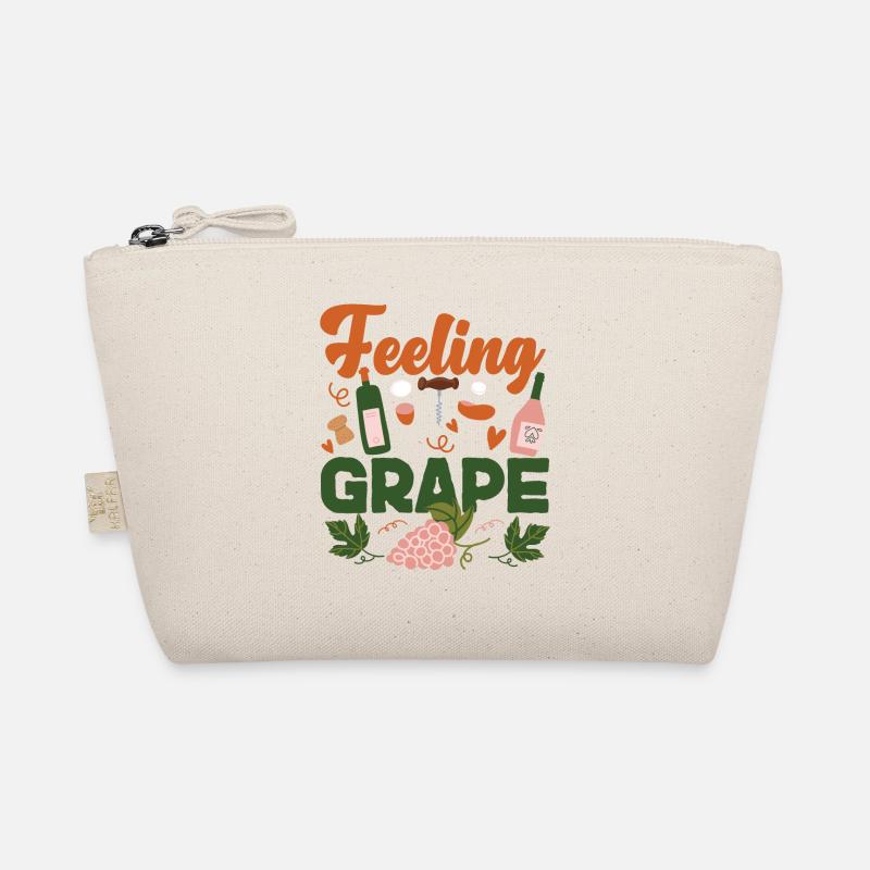 Sommelier Wine Drinking Tasting Bio-Täschchen