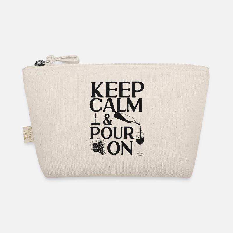 Sommelier Wine Drinking Tasting Bio-Täschchen