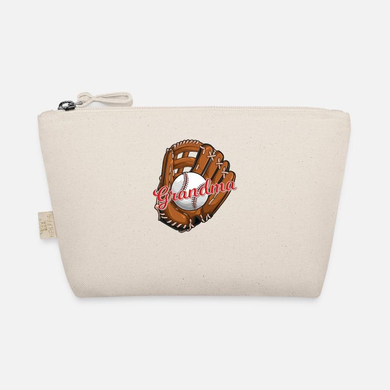 Baseball Oma für Baseball Softball Großmutter Bio-Täschchen