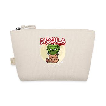 Dadcula Dracula Vampire Papa Drôle Fête d’Halloween - Trousse biologique - nature - Devant