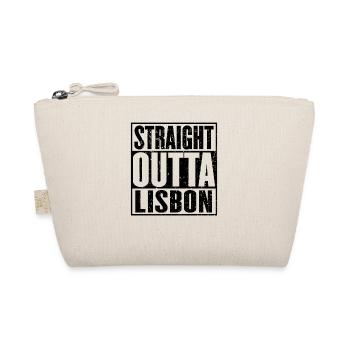 Straight Outta Lissabon Vintage - Bio-Täschchen - Natur - Vorne