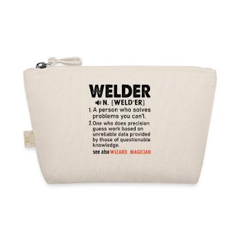 Welder Occupation Heat Steel Gas WIG MAG Welding - Organic Pouch - nature - Front
