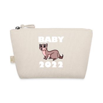 Baby Body 2022 - Geburt Schwanger 2022 - Bio-Täschchen - Natur - Vorne