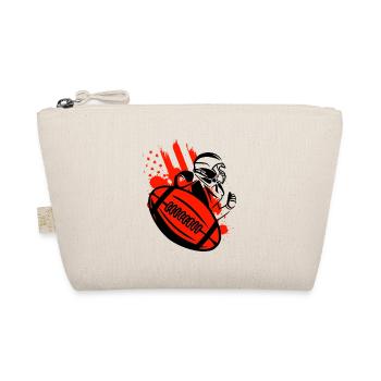 Football américain Drapeau Sports patriotiques - Trousse biologique - nature - Devant