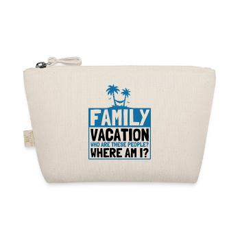 Road Trip Holiday Family Holiday Family Gift - Organic Pouch - nature - Front