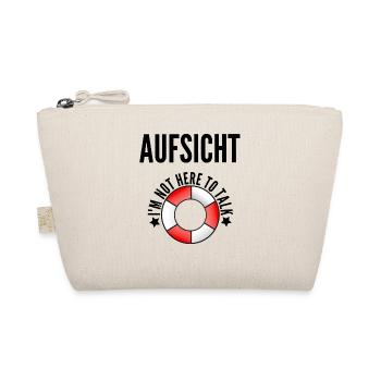 AUFSICHT Badeaufsicht - Bio-Täschchen - Natur - Vorne