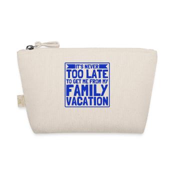 Road Trip Holiday Family Holiday Family Gift - Organic Pouch - nature - Front