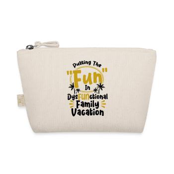 Road Trip Holiday Family Holiday Family Gift - Organic Pouch - nature - Front