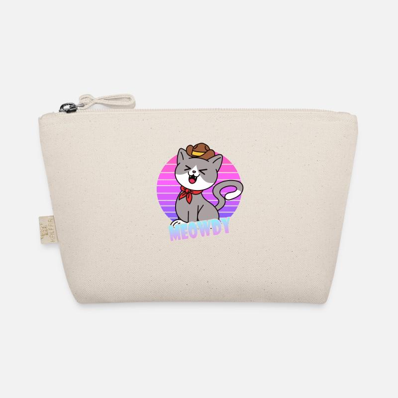 Meowdy Cowboy Cat Organic Pouch