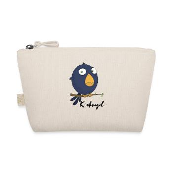 Poop bird - Organic Pouch - nature - Front