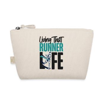 Running Runner Half Marathon - Bio-Täschchen - Natur - Vorne