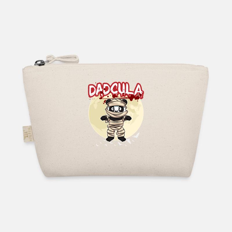 Dadcula Dracula Vampire Dad Funny Halloween Party Organic Pouch
