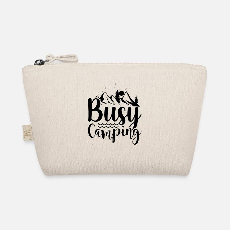 Fleißig campen Wandershirt Bio-Täschchen