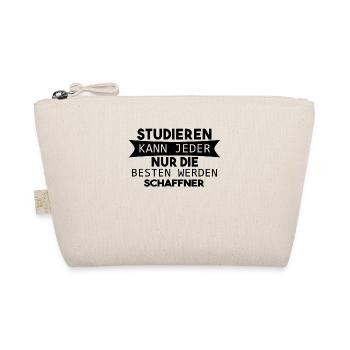 Schaffner Geschenk - Bio-Täschchen - Natur - Vorne