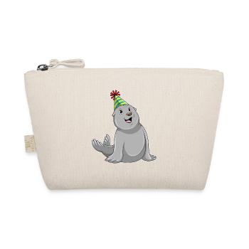 Chapeau d’anniversaire de phoque - Trousse biologique - nature - Devant