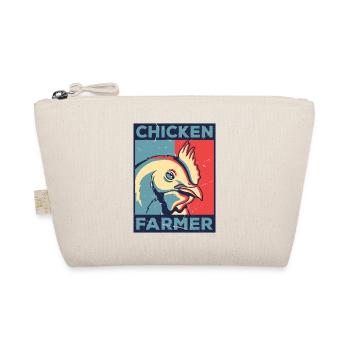 Chicken Farmer Agriculture Agriculteur Farmer Farm - Bio-Täschchen - Natur - Vorne