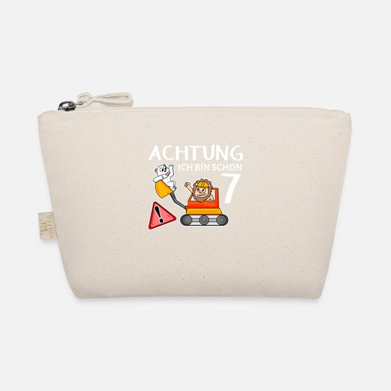 Junge 7 Jahre alt - 7. Geburtstag Geschenk Bio-Täschchen
