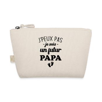 Je Peux Pas Je Suis Un Futur Papa - Trousse biologique - nature - Devant