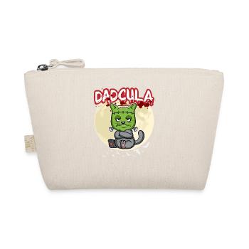 Dadcula Dracula Vampire Papa Drôle Fête d’Halloween - Trousse biologique - nature - Devant
