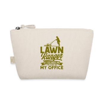Hobby Gardener Lawn Lawn Mower Gift - Organic Pouch - nature - Front