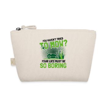 Hobbygärtner Rasen Rasenmäher Geschenk - Bio-Täschchen - Natur - Vorne