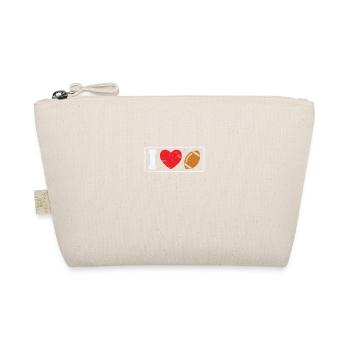 J’aime le football Heart Short Form America Sports - Trousse biologique - nature - Devant