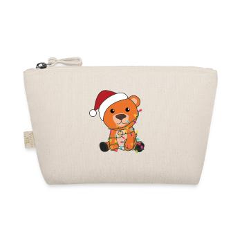 Ours colorés Joyeux Noël Animaux d’hiver Ours - Trousse biologique - nature - Devant