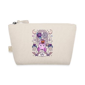 Horror Halloween Creepy Kawaii Pastel Goth - Bio-Täschchen - Natur - Vorne