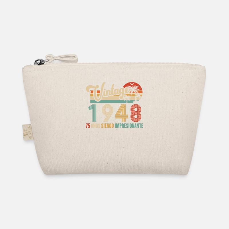 Anniversaire Vintage Idée Cadeau D Anniversaire 75 Trousse biologique