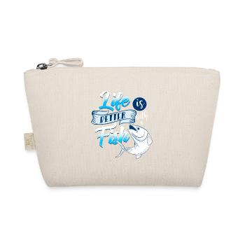 Life Is Better With A Fish Awesome Fisher Tea - Organic Pouch - nature - Front