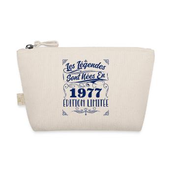 1977 les légendes sont nées en 1977 | vintage - Trousse biologique - nature - Devant