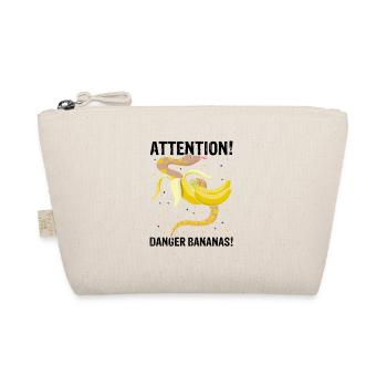 King python design for snake lovers - Organic Pouch - nature - Front