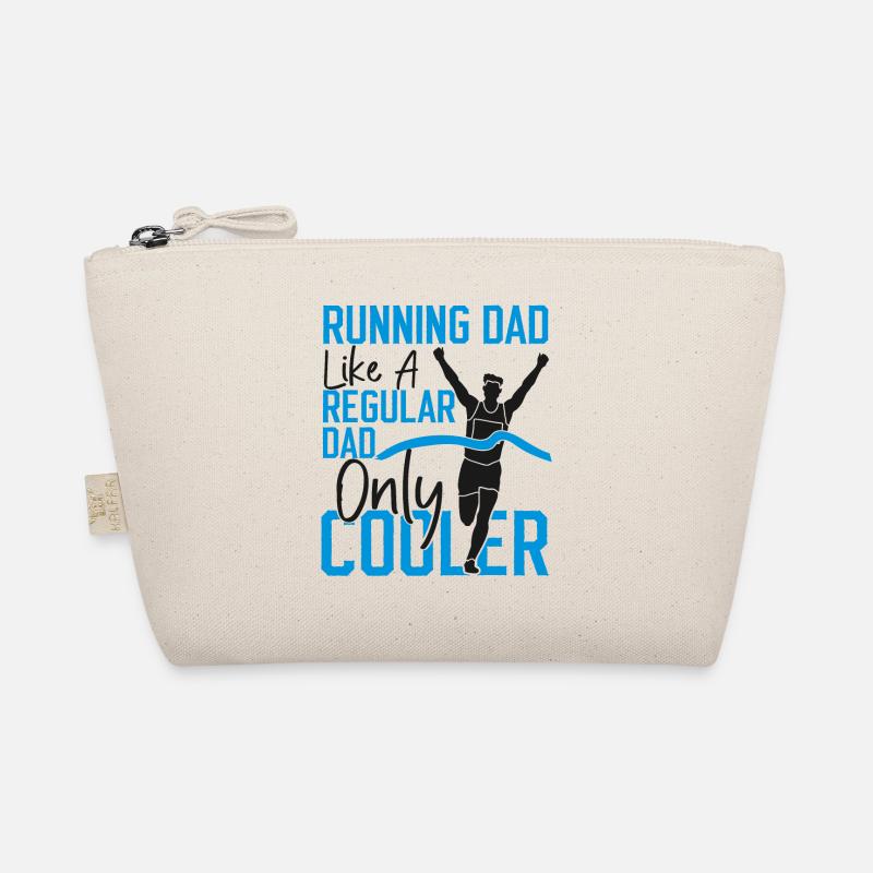 Coureur de course Semi-marathon Papa Trousse biologique