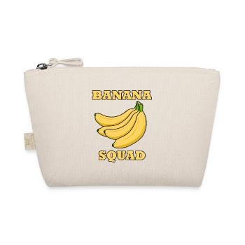 Banana Squad Ironic Saying Exotic Fruits - Organic Pouch - nature - Front