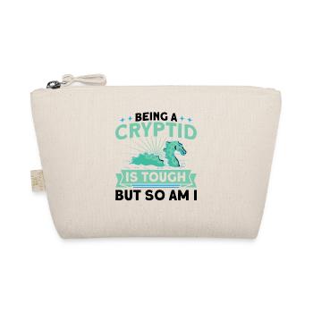Kryptozoologie Kryptoide Monster Nerd Geschenk - Bio-Täschchen - Natur - Vorne